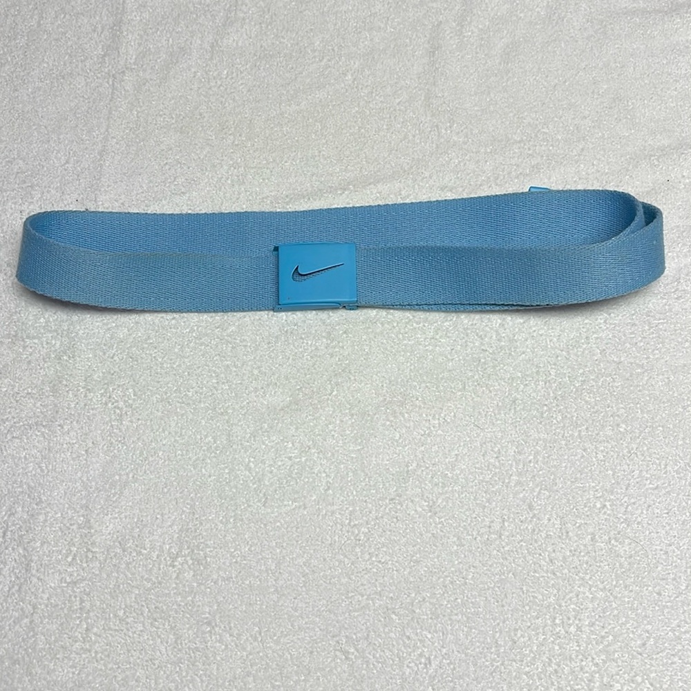 NIKE GOLF Nike Men's Tech Essentials Single Web Blue Belt